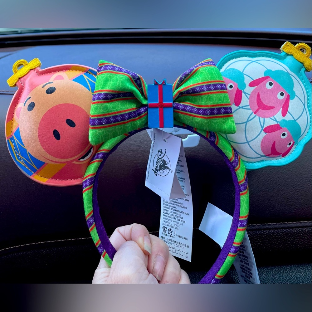 NWT DISNEY PARKS TOY STORY CHRISTMAS ORNAMENT EARS